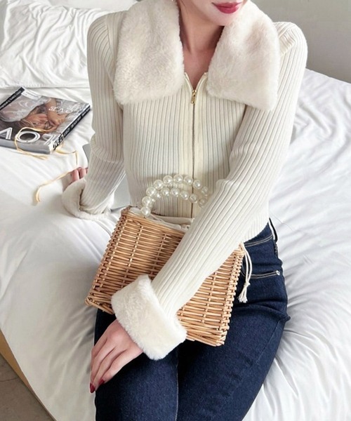 未使用タグ付き✨近年 フォクシー ニットトップ リラ ロイヤルホワイト 40 未使用タグ付き✨近年 フォクシー ニットトップ リラ ロイヤルホワイト 40