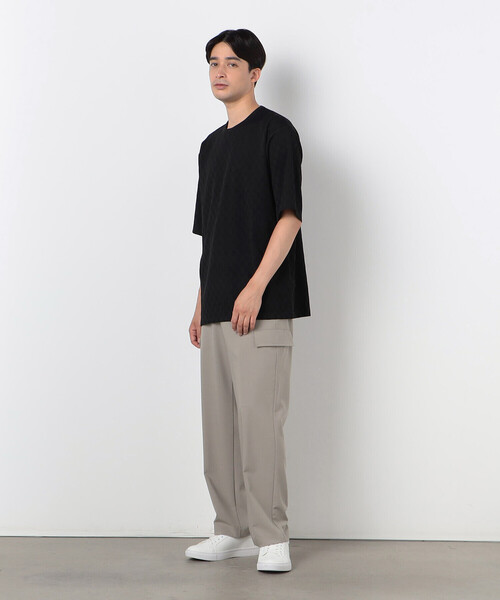 COMME CA ISM（コムサイズム）の「ウールライク セミワイド カーゴパンツ（カーゴパンツ・メンズ・ネイビー/ブラック/ベージュ・L/S/M）」の18枚目の写真