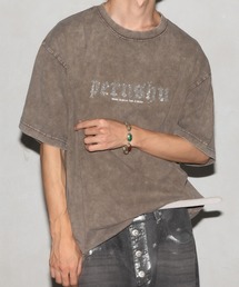 スタッズロゴヴィンテージライクTシャツ