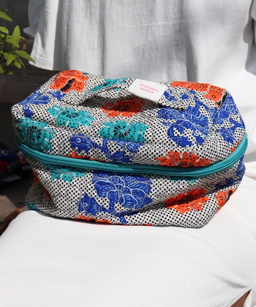 moyan ecri（モヤン エクリ）の「<moyan ecri>QUILT BOX BAG（ハンドバッグ・レディース・スカイブルー/パープル/ブルー系その他/コーラル・FREE）」の19枚目の写真