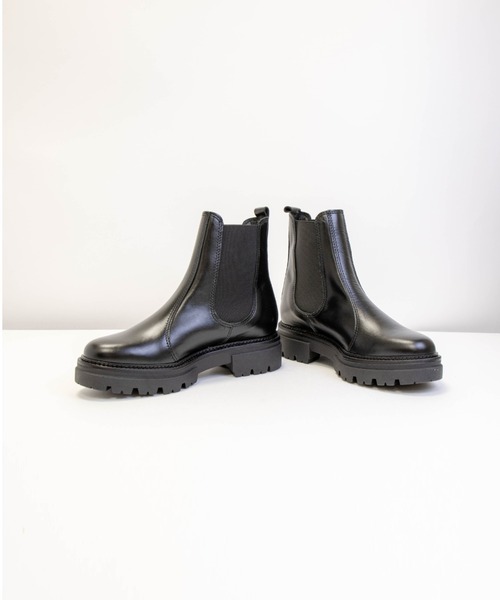 eness（エネス）の「【ENESS/エネス】ショートブーツ　サイドゴア　牛革（ブーツ・レディース・ブラック・38/36/37）」の6枚目の写真