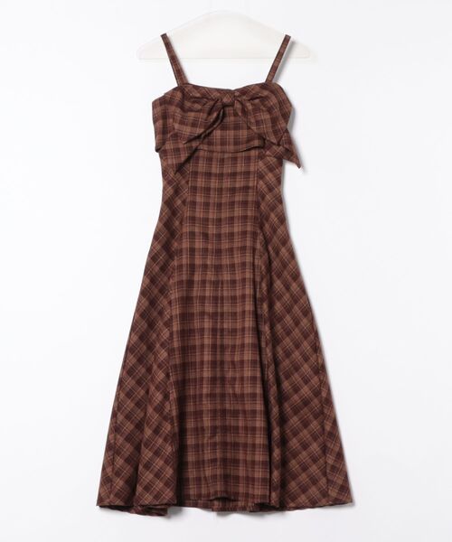 one way（ワンウェイ）の「リボンジャンスカ（ワンピース・レディース・ブルー系その他/ブラック/グレー/ブラウン系その他/ホワイト系その他/ブラック系その他/ブラウン系その他2/グレー系その他・FREE）」の7枚目の写真