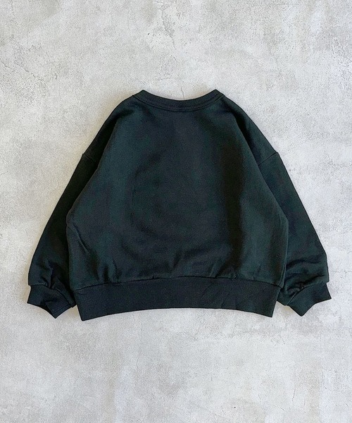 Life Support Products（ライフサポートプロダクツ）の「ビッグシルエットフォトプリントトレーナー（スウェット・キッズ・ブラック系1/ホワイト系1/ホワイト系2/ブラック系2/ホワイト系3/ブラック系3・90/80/100/95/110/150/140/130/120）」の16枚目の写真