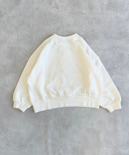 Life Support Products（ライフサポートプロダクツ）の「ビッグシルエットフォトプリントトレーナー（スウェット・キッズ・ブラック系1/ホワイト系1/ホワイト系2/ブラック系2/ホワイト系3/ブラック系3・90/80/100/95/110/150/140/130/120）」の9枚目の写真