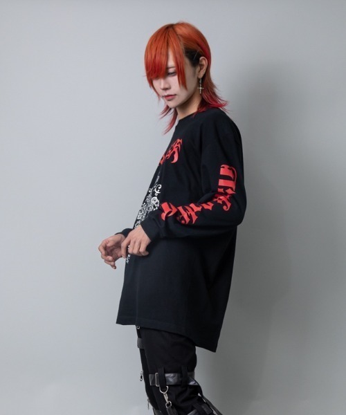 Amilige（アミリージュ）の「クロスロゴロングTシャツ（Tシャツ