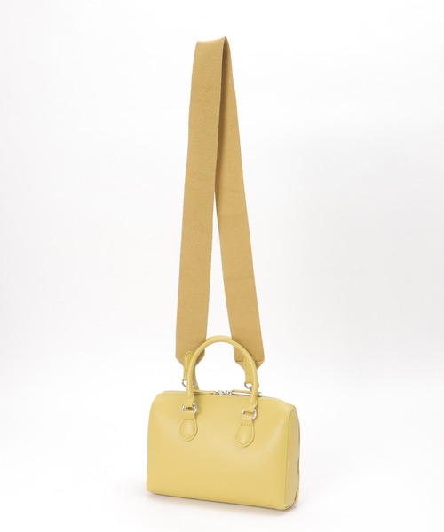 ikka(イッカ)の「PU 2WAYガバットボストンバッグ(ボストンバッグ・レディース・オフホワイト/ブラック/エメラルド・FREE)」の4枚目の写真