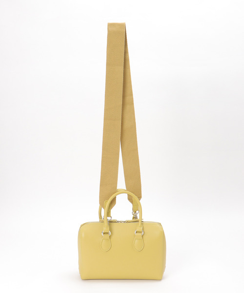 ikka(イッカ)の「PU 2WAYガバットボストンバッグ(ボストンバッグ・レディース・オフホワイト/ブラック/エメラルド・FREE)」の6枚目の写真