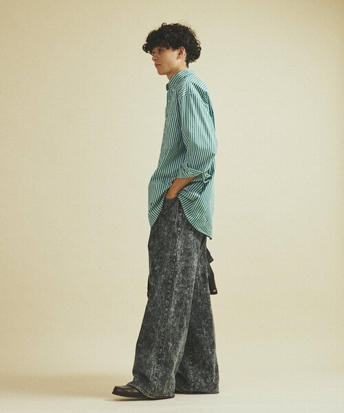 417 EDIFICE（フォーワンセブンエディフィス）の「”F.C” BD シャツ（シャツ/ブラウス・メンズ・ブルー/ホワイト/グリーン/レッド/パープル・SMALL/MEDIUM/LARGE）」の11枚目の写真