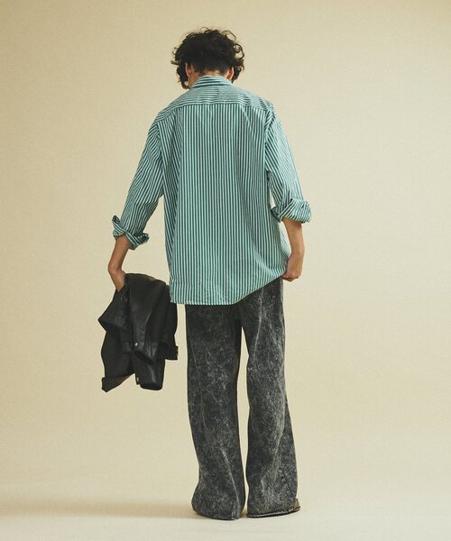 417 EDIFICE（フォーワンセブンエディフィス）の「”F.C” BD シャツ（シャツ/ブラウス・メンズ・ブルー/ホワイト/グリーン/レッド/パープル・SMALL/MEDIUM/LARGE）」の12枚目の写真