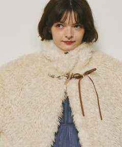 Stylevoice for xxx コート アウター ロングヘアリーシャギー