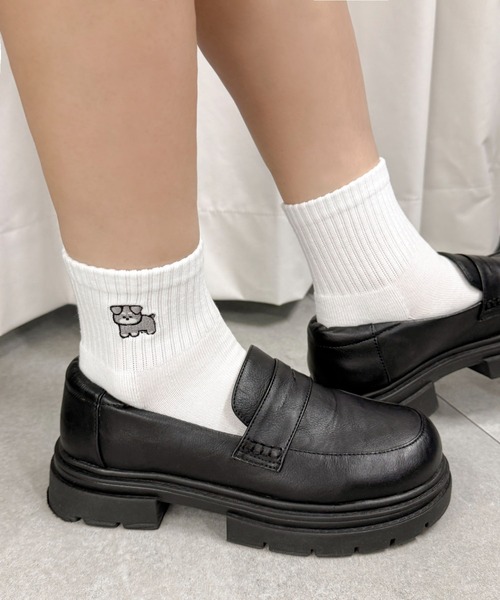 WEGO（ウィゴー）の「WEGO/アニマル刺繍アンクル底パイルソックス（ソックス/靴下・レディース・その他5/その他1/その他8/その他7/その他6/その他9/その他10/その他11/その他12/その他13/その他14/その他15/その他16/その他17/その他18/その他20/その他19・23-25cm）」の17枚目の写真