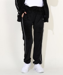 親子お揃い パイピングベロアロングパンツ 9825A (トップス別売)