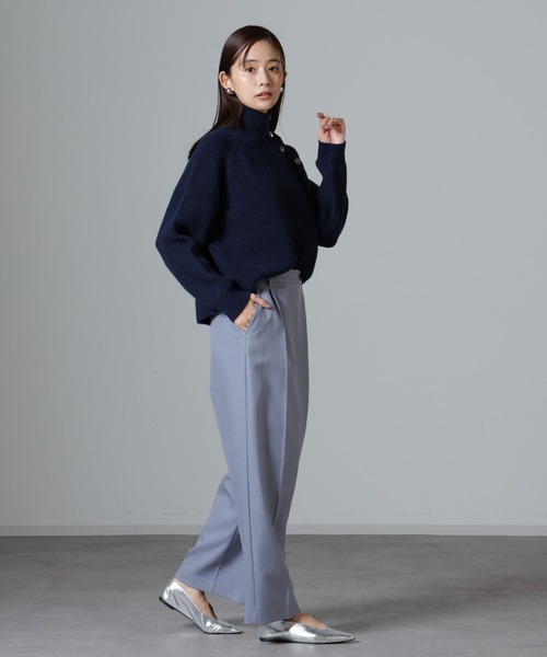 セール】ラップパンツ(セットアップ可)（スラックス）｜NANO universe