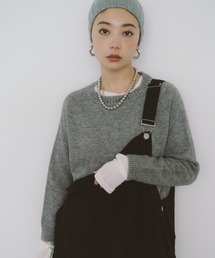 HANNE | クルーネックカラーニットプルオーバー(ニット/セーター)