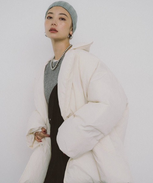 HANNE(アン)の「クルーネックカラーニットプルオーバー(ニット/セーター・レディース・レッド/グレー/ブルー・FREE)」の13枚目の写真