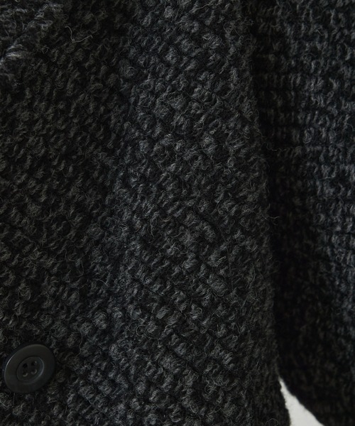 abahouse mavie（アバハウスマヴィ）の「ダブルハーフコート/ピーコート（ピーコート・レディース・チャコールグレー/グレー/ブラウン/オフホワイト/ブラック系その他・フリー）」の6枚目の写真