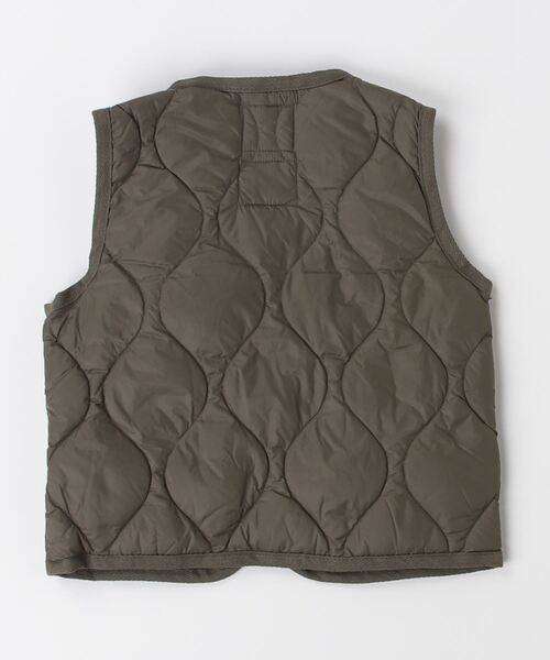 fridge（フリッジ）の「【TAION】タイオン KIDS MILITARY V NECK W-ZIP DOWN VEST TAION-K001ALSZML-1（ベスト・キッズ・ダークオレンジ/ダークオリーブ/ブラック/その他・130/120/110/140）」の8枚目の写真
