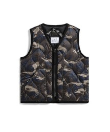 fridge（フリッジ）の「【TAION】タイオン KIDS MILITARY V NECK W-ZIP DOWN VEST TAION-K001ALSZML-1（ベスト）」