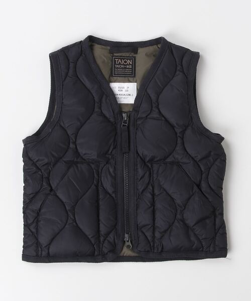 fridge（フリッジ）の「【TAION】タイオン KIDS MILITARY V NECK W-ZIP DOWN VEST TAION-K001ALSZML-1（ベスト・キッズ・ダークオレンジ/ダークオリーブ/ブラック/その他・130/120/110/140）」の11枚目の写真