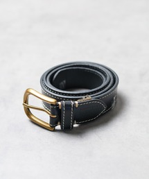 UNIVERSAL OVERALL | 【UNIVERSAL OVERALL(ユニバーサルオーバーオール)】35mmシングルステッチレザーベルト(ベルト)