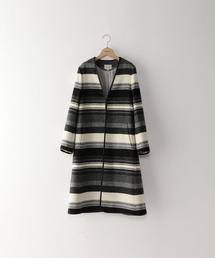 Steven Alan | ＜Steven Alan＞RAG BORDER COAT/ｺｰﾄ(その他アウター)