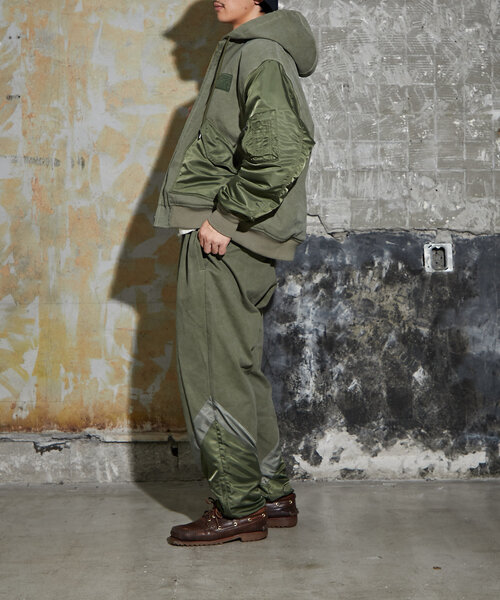 CIAOPANIC(チャオパニック)の「【mi-ry by CIAOPANIC】ワークフーディージャケット(ブルゾン・レディース・オリーブ/ブラック・FREE)」の17枚目の写真