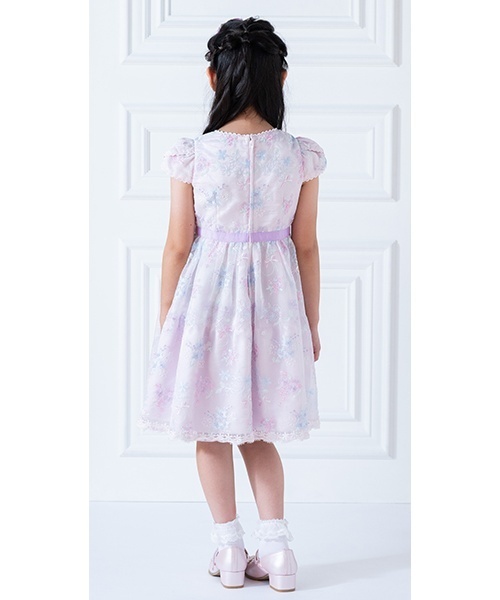 花ブーケレース刺しゅう ワンピース（ワンピース）｜mezzo piano