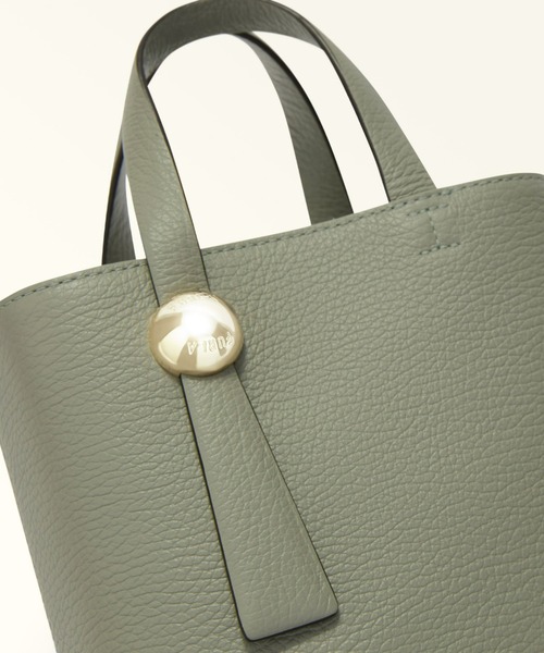 フルラ FURLA ダフネ アーチロゴ ショルダーバッグ ツイード 緑 新品 FURLA - 【美品 2022年】フルラ ショルダーバッグ ダフネ