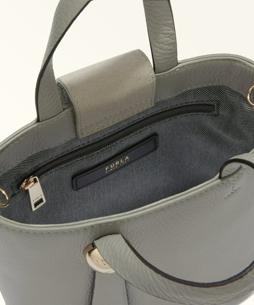 【関税込】FURLA Teia クロスボディバッグ L フルラ バッグ レディース トートバッグ アウトレット グレー