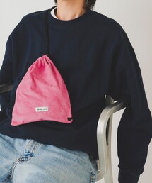 bpr BEAMS | パンチング ドローストリング バッグ(ショルダーバッグ)