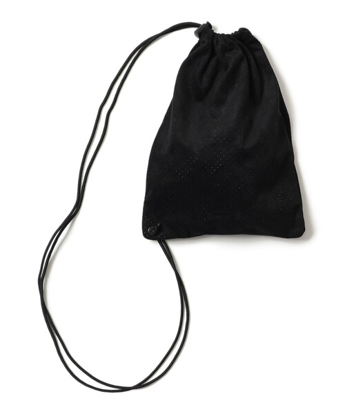 bpr BEAMS（ビーピーアール ビームス ）の「パンチング ドローストリング バッグ（ショルダーバッグ・レディース・ブラック/ブルー/ベージュ/ピンク/ホワイト・ONE SIZE）」の12枚目の写真