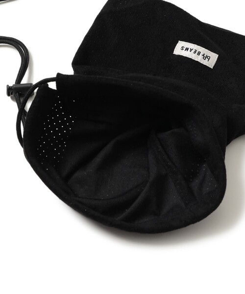 bpr BEAMS（ビーピーアール ビームス ）の「パンチング ドローストリング バッグ（ショルダーバッグ・レディース・ブラック/ブルー/ベージュ/ピンク/ホワイト・ONE SIZE）」の13枚目の写真