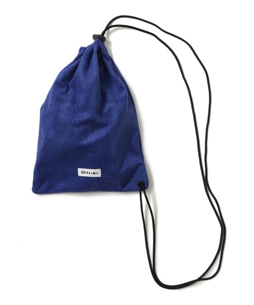 bpr BEAMS（ビーピーアール ビームス ）の「パンチング ドローストリング バッグ（ショルダーバッグ・レディース・ブラック/ブルー/ベージュ/ピンク/ホワイト・ONE SIZE）」の18枚目の写真