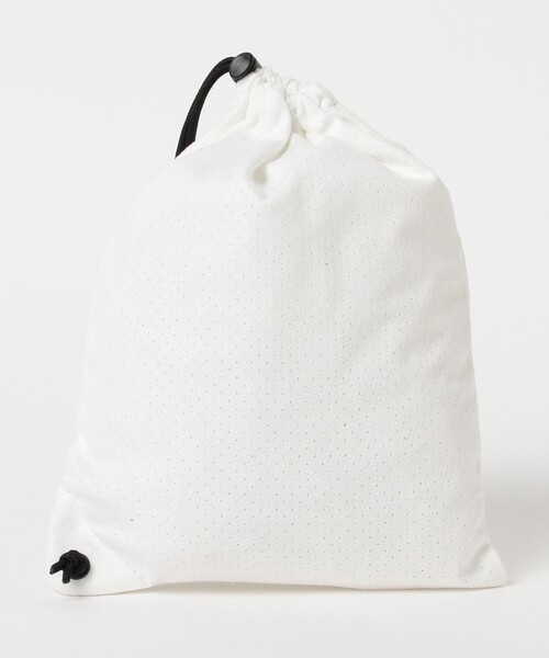 bpr BEAMS（ビーピーアール ビームス ）の「パンチング ドローストリング バッグ（ショルダーバッグ・レディース・ブラック/ブルー/ベージュ/ピンク/ホワイト・ONE SIZE）」の20枚目の写真