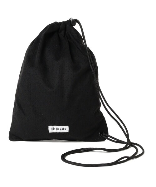 bpr BEAMS（ビーピーアール ビームス ）の「パンチング ドローストリング バッグ（ショルダーバッグ・レディース・ブラック/ブルー/ベージュ/ピンク/ホワイト・ONE SIZE）」の22枚目の写真