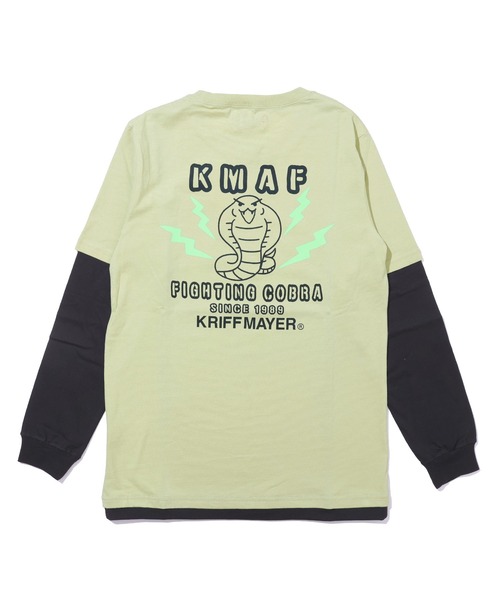 KRIFF MAYER Kid's Collection（クリフメイヤーキッズコレクション）の「【綿100％】JOIN-TEE（コブラ）（Tシャツ/カットソー・キッズ・レッド/ブラック/ライトグリーン/オフホワイト・170/160/150/140/130/120）」の11枚目の写真