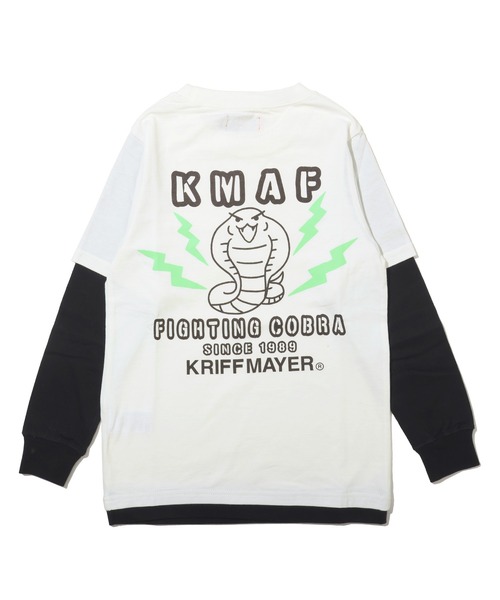 KRIFF MAYER Kid's Collection（クリフメイヤーキッズコレクション）の「【綿100％】JOIN-TEE（コブラ）（Tシャツ/カットソー・キッズ・レッド/ブラック/ライトグリーン/オフホワイト・170/160/150/140/130/120）」の7枚目の写真