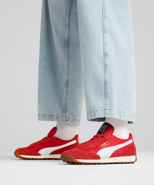 PUMA（プーマ）の「PUMA EASY RIDER VINTAGE（プーマ イージー ライダー ヴィンテージ）（スニーカー・メンズ・レッド系/ブルー系/ブラック系・23cm/23.5cm/24cm/24.5cm/25cm/25.5cm/26cm/26.5cm/27cm/27.5cm/28cm/28.5cm/29cm）」の6枚目の写真