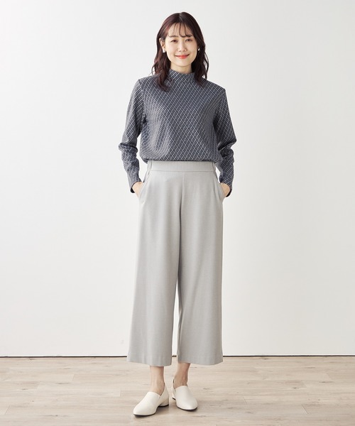 DECOY SINCE 1981(デコイシンスイチキュウハチイチ)の「チェックジャガードプルオーバー(Tシャツ/カットソー・レディース・ピンク/ネイビー・M/L/LL)」の9枚目の写真