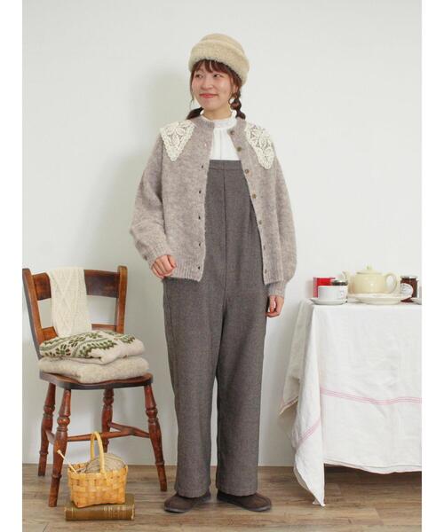 Samansa Mos2（サマンサ モスモス）の「【保温加工】襟レースブラウス（シャツ/ブラウス・レディース・ブラック/ベージュ/グレー/オフホワイト・F）」の15枚目の写真