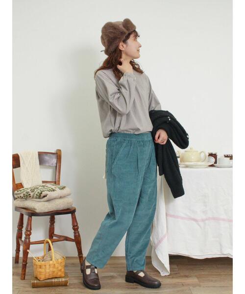 Samansa Mos2（サマンサ モスモス）の「【保温加工】襟レースブラウス（シャツ/ブラウス・レディース・ブラック/ベージュ/グレー/オフホワイト・F）」の22枚目の写真