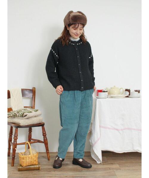 Samansa Mos2（サマンサ モスモス）の「【保温加工】襟レースブラウス（シャツ/ブラウス・レディース・ブラック/ベージュ/グレー/オフホワイト・F）」の21枚目の写真