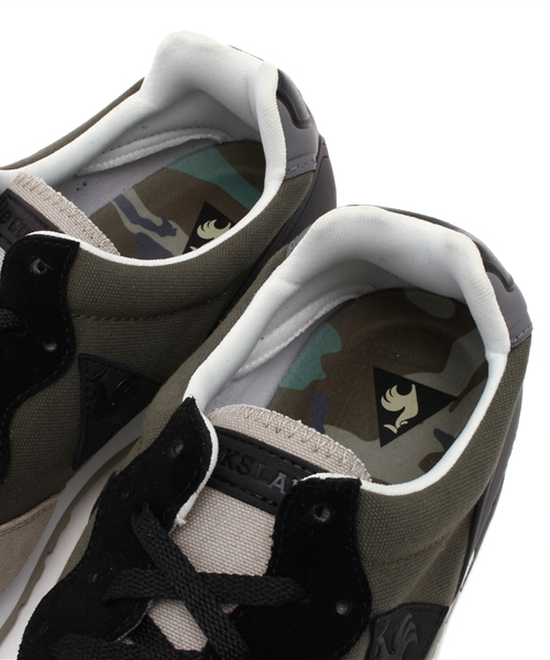 le coq sportif（ルコックスポルティフ）の「ユニセックス ルコック キックスラボ エウレカ le coq sportif Kicks lab EUREKA QMT-5354KH（スニーカー・メンズ・カーキ・23.5cm/23cm/27cm/26cm/28cm/24cm/27.5cm）」の7枚目の写真