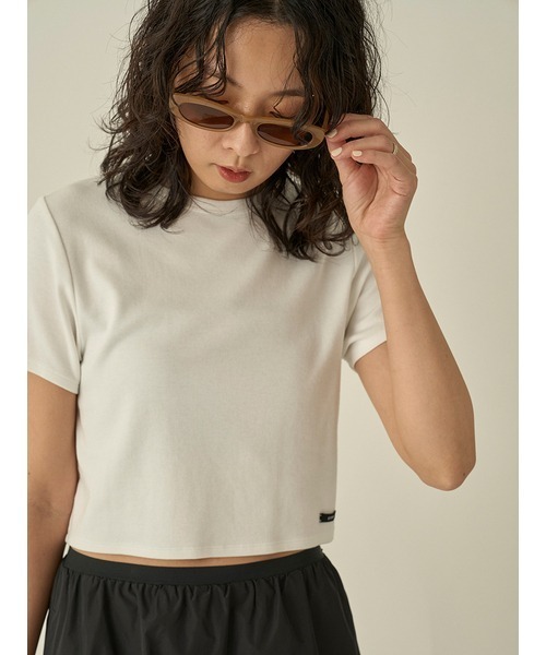 emmi（エミ）の「オーバルサングラス（サングラス・レディース・ブラウン/ベージュ/ブラック・FREE）」の8枚目の写真