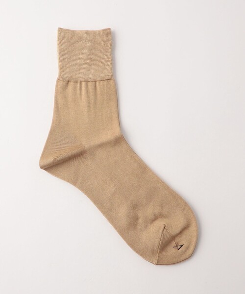 Steven Alan（スティーブンアラン）の「＜Steven Alan＞シルク ミックス ショート ソックス（ソックス/靴下・レディース・ライラック/オフホワイト/ベージュ/ワイン/オリーブ・FREE）」の2枚目の写真