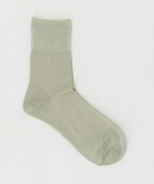 Steven Alan（スティーブンアラン）の「＜Steven Alan＞シルク ミックス ショート ソックス（ソックス/靴下・レディース・ライラック/オフホワイト/ベージュ/ワイン/オリーブ・FREE）」の3枚目の写真