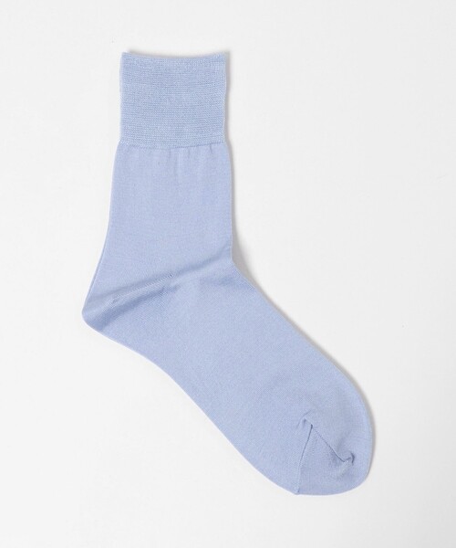Steven Alan（スティーブンアラン）の「＜Steven Alan＞シルク ミックス ショート ソックス（ソックス/靴下・レディース・ライラック/オフホワイト/ベージュ/ワイン/オリーブ/ブラック/ライトブルー/ライトグレー・FREE）」の6枚目の写真
