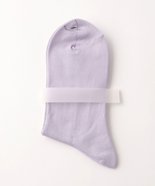 Steven Alan（スティーブンアラン）の「＜Steven Alan＞シルク ミックス ショート ソックス（ソックス/靴下・レディース・ライラック/オフホワイト/ベージュ/ワイン/オリーブ/ブラック/ライトブルー/ライトグレー・FREE）」の18枚目の写真