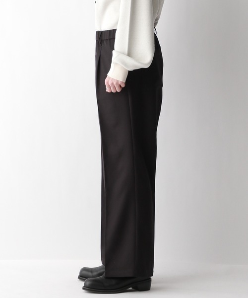 RAGEBLUE（レイジブルー）の「【セットアップ対応】ワイドストレート/イージースラックス（スラックス・メンズ・グレー/ブラック/ホワイト/ベージュ・SMALL/MEDIUM/LARGE）」の13枚目の写真