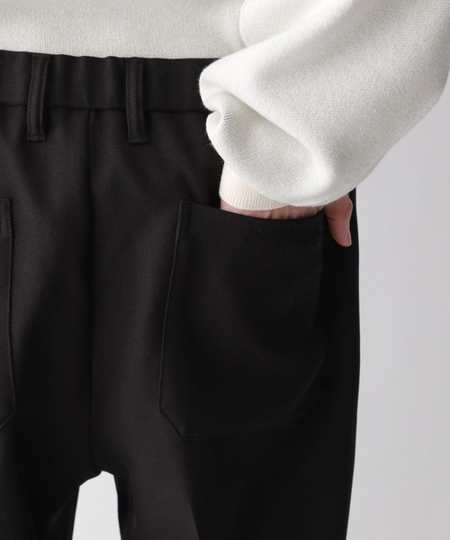 RAGEBLUE（レイジブルー）の「【セットアップ対応】ワイドストレート/イージースラックス（スラックス・メンズ・グレー/ブラック/ホワイト/ベージュ・SMALL/MEDIUM/LARGE）」の16枚目の写真